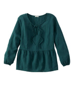 Women's Sunwashed Textured Popover Shirt - US 0670