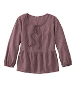 Women's Sunwashed Textured Popover Shirt - US 5970