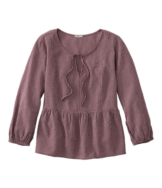 Women's Sunwashed Textured Popover Shirt - US 5970