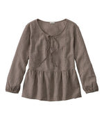Women's Sunwashed Textured Popover Shirt - US 8481