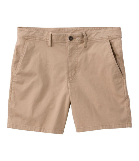 Men's Sunwashed Khaki Shorts, 7" - US 9860