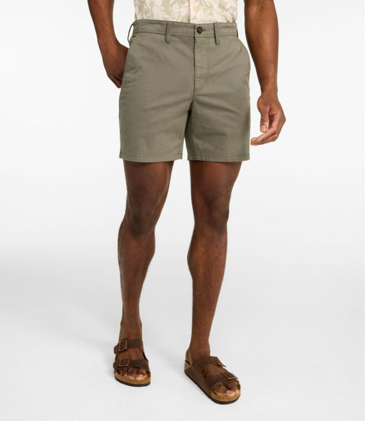 Men's Sunwashed Khaki Shorts, 7" - US 4461