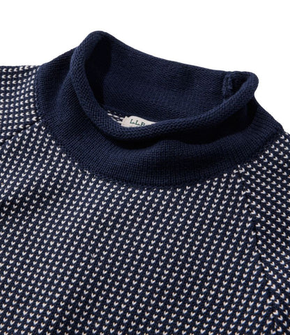 Women's The Original Double L® Sweater, Rollneck Bird's-Eye - US 4228