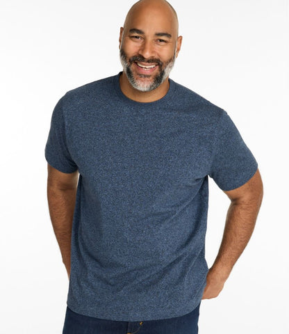 Men's Carefree Unshrinkable Tee, Slightly Fitted, Short-Sleeve - US 2306