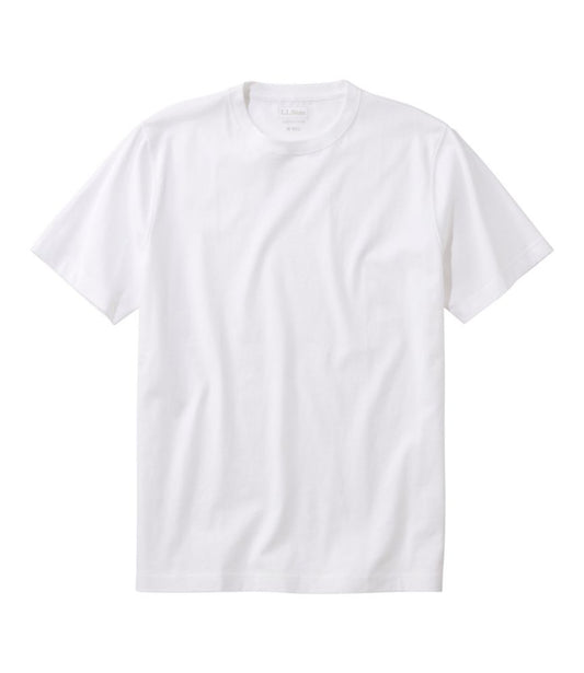 Men's Carefree Unshrinkable Tee, Slightly Fitted, Short-Sleeve - US 3806