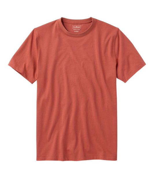 Men's Carefree Unshrinkable Tee, Slightly Fitted, Short-Sleeve - US 0584