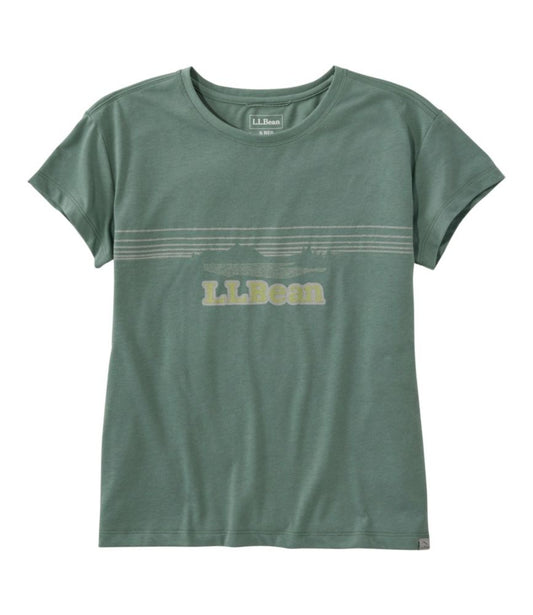 Women's Mountainside Crewneck Tee, Short-Sleeve Graphic - US 1849