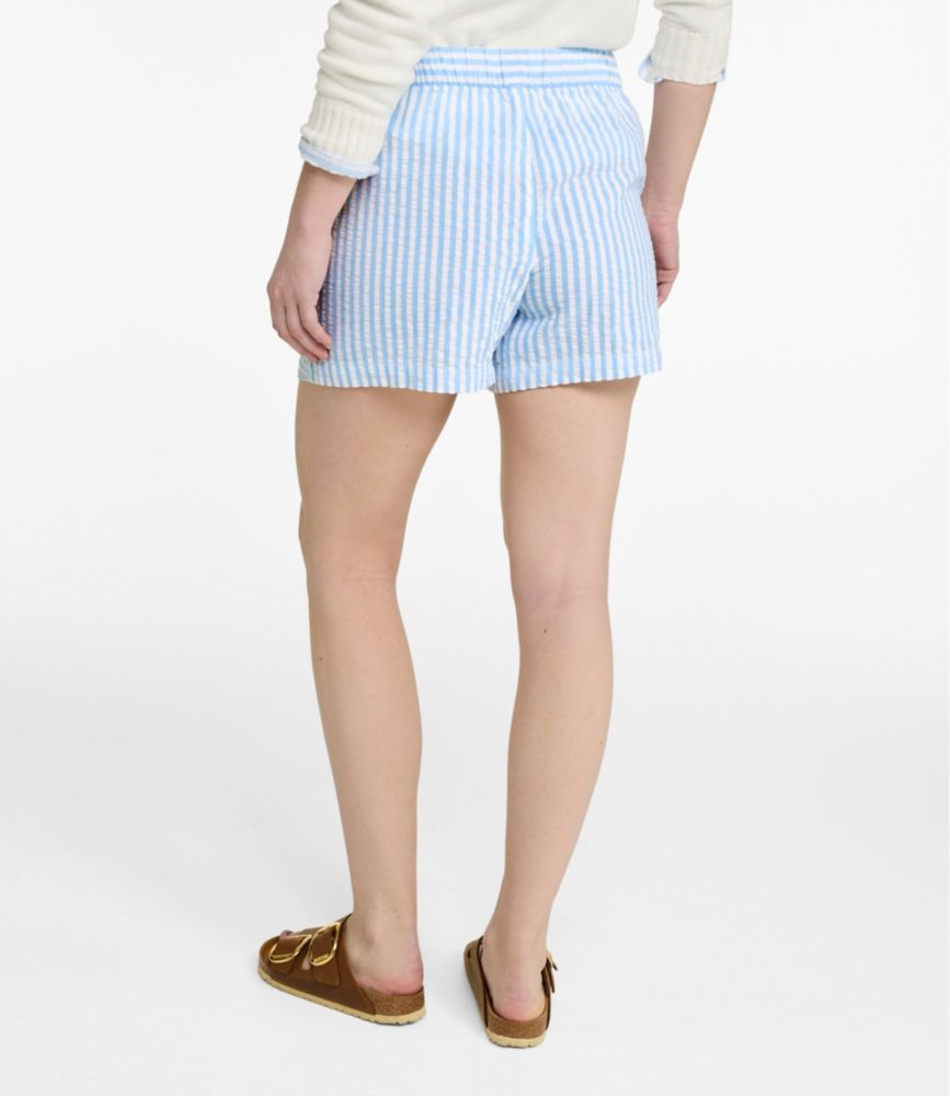 Women's Bean's Seacoast Seersucker Shorts - US 4503