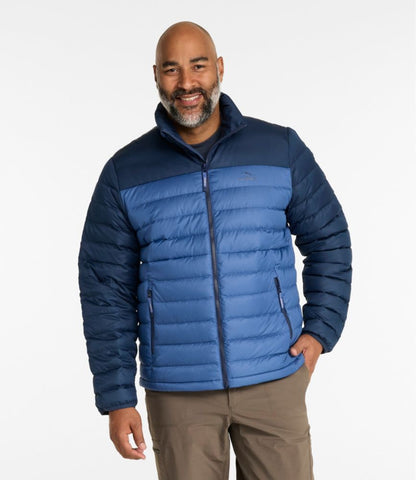 Men's Access Down Puffer, Colorblock - US 6182