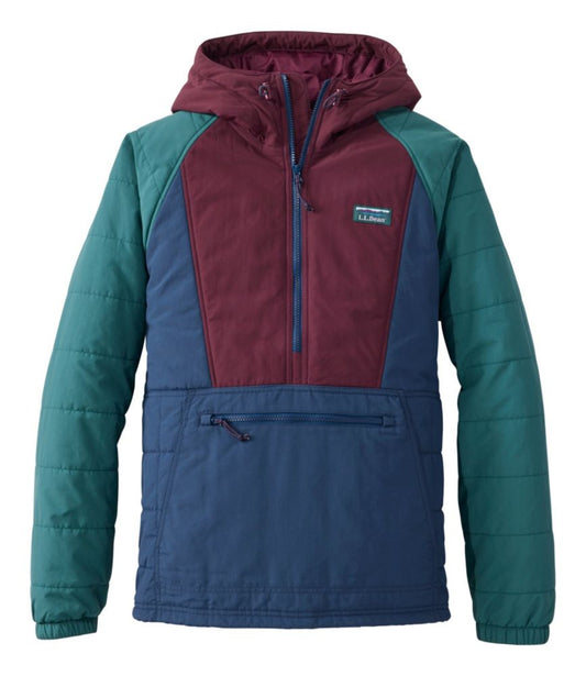 Men's Mountain Classic Insulated Anorak, Colorblock - US 4530