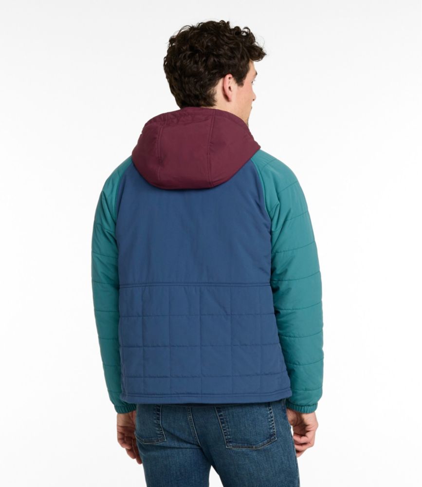 Men's Mountain Classic Insulated Anorak, Colorblock - US 4530