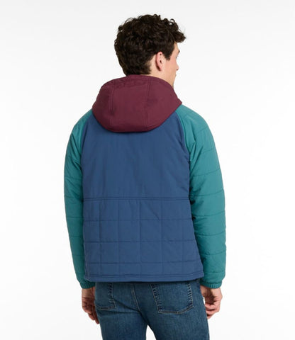 Men's Mountain Classic Insulated Anorak, Colorblock - US 4530