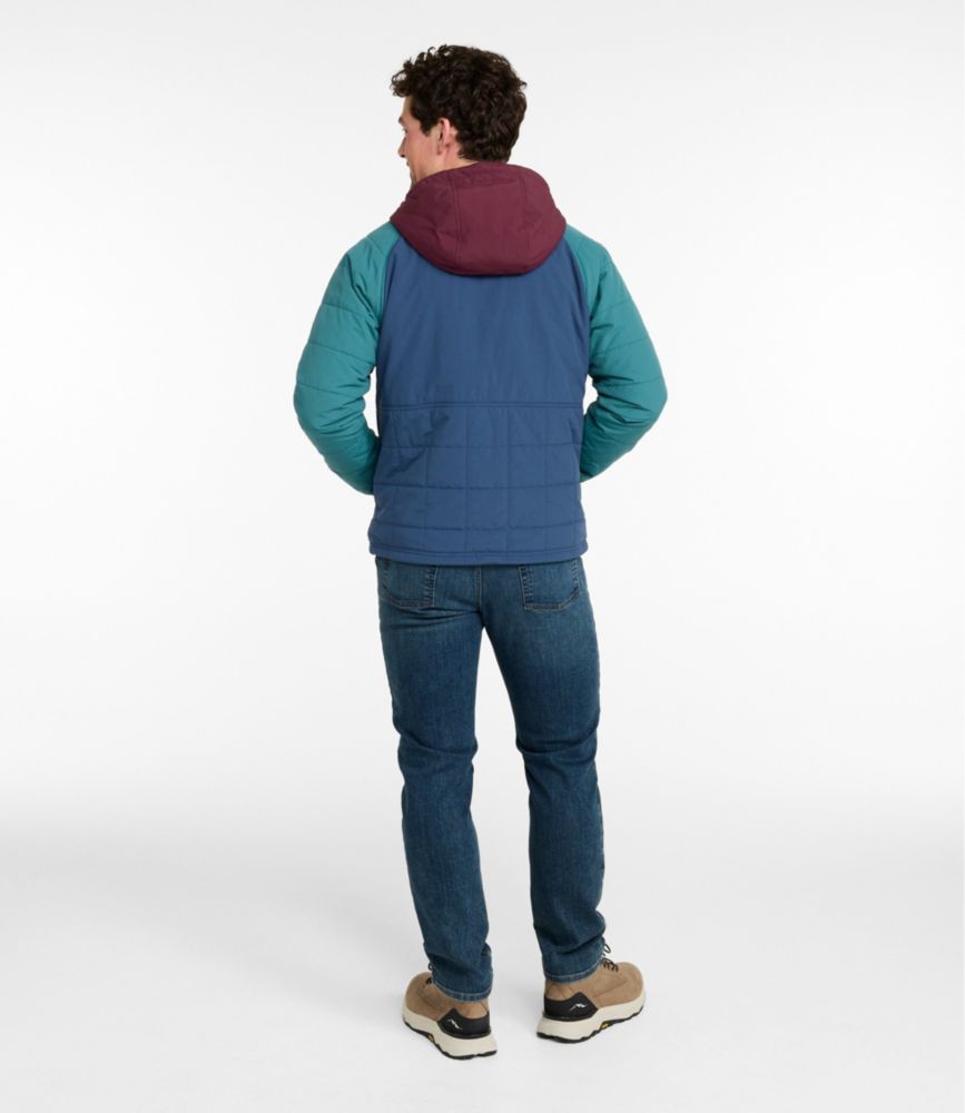 Men's Mountain Classic Insulated Anorak, Colorblock - US 4530
