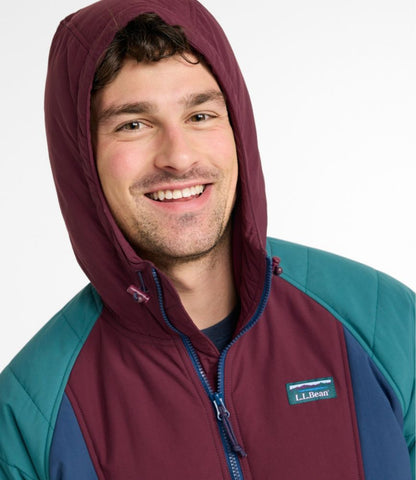 Men's Mountain Classic Insulated Anorak, Colorblock - US 4530