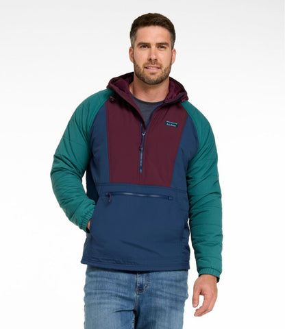 Men's Mountain Classic Insulated Anorak, Colorblock - US 4530