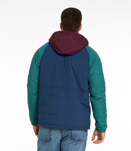 Men's Mountain Classic Insulated Anorak, Colorblock - US 4530