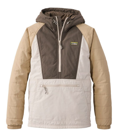 Men's Mountain Classic Insulated Anorak, Colorblock - US 5820