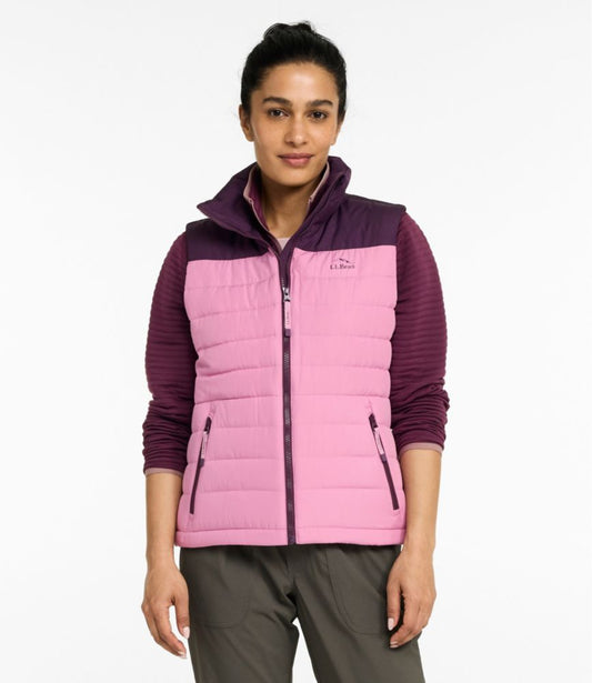 Women's Access Down Vest, Colorblock - US 5193