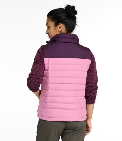 Women's Access Down Vest, Colorblock - US 5193