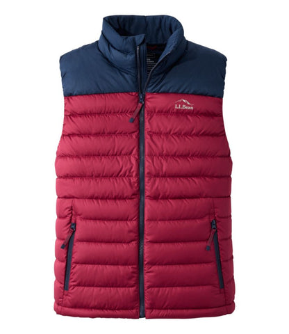 Men's Access Down Vest, Colorblock - US 2991
