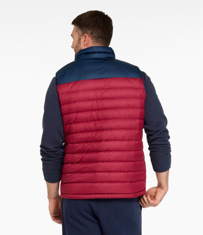 Men's Access Down Vest, Colorblock - US 2991