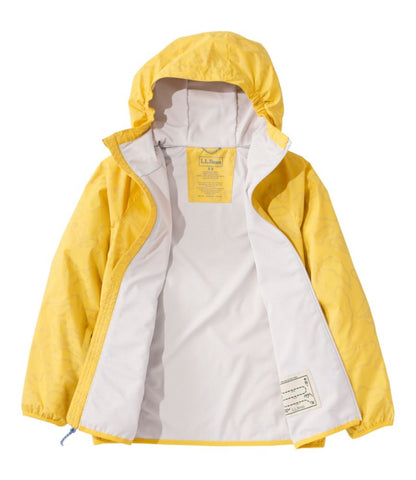 Kids' Wind and Rain Jacket, Lined & Reflective Zipper - US 5599