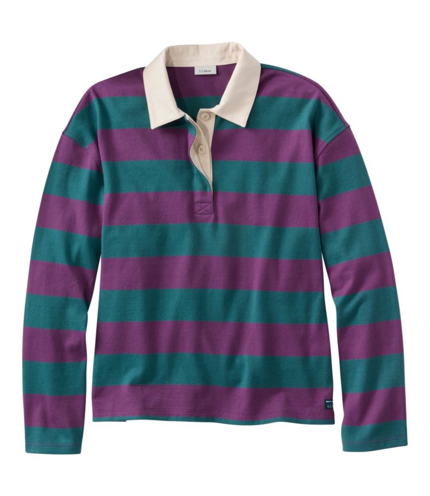 Women's Mountain Classic Rugby, Long-Sleeve Stripe - US 8570