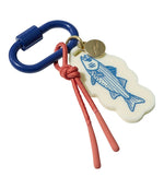 Carabiner Tassel Charm, Fish - US 3785