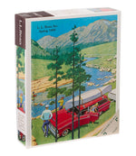 L.L.Bean Vintage Cover Puzzle, 500 Pieces - US 6838