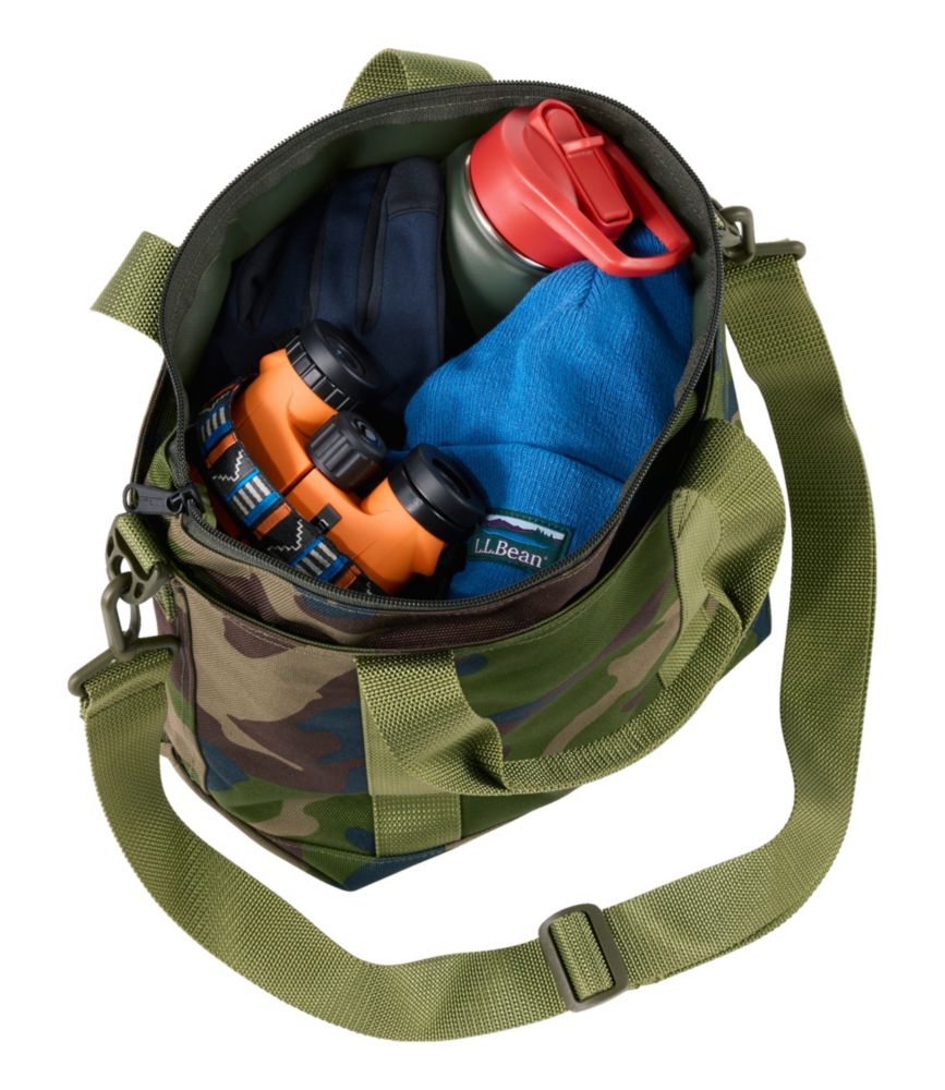 Zip Hunter's Tote Bag With Strap, Camo - US 5157