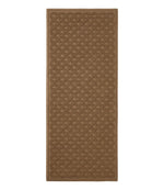 Heavyweight Recycled Waterhog Mat Runner, Geometric Rings - US 7408