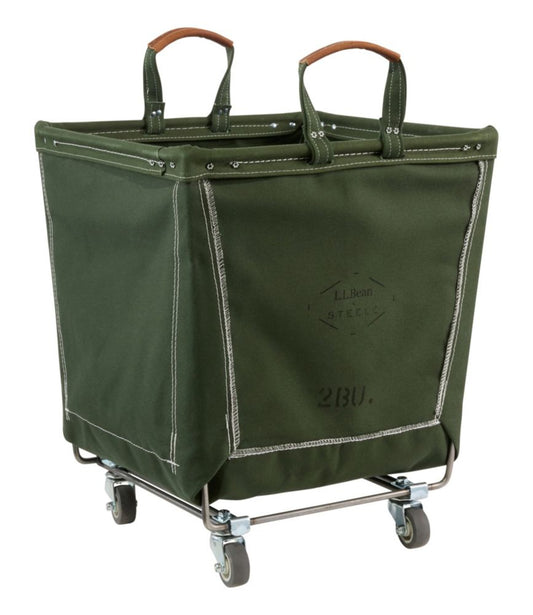 L.L.Bean x Steele Two Bushel Carry Basket With Casters - US 1122